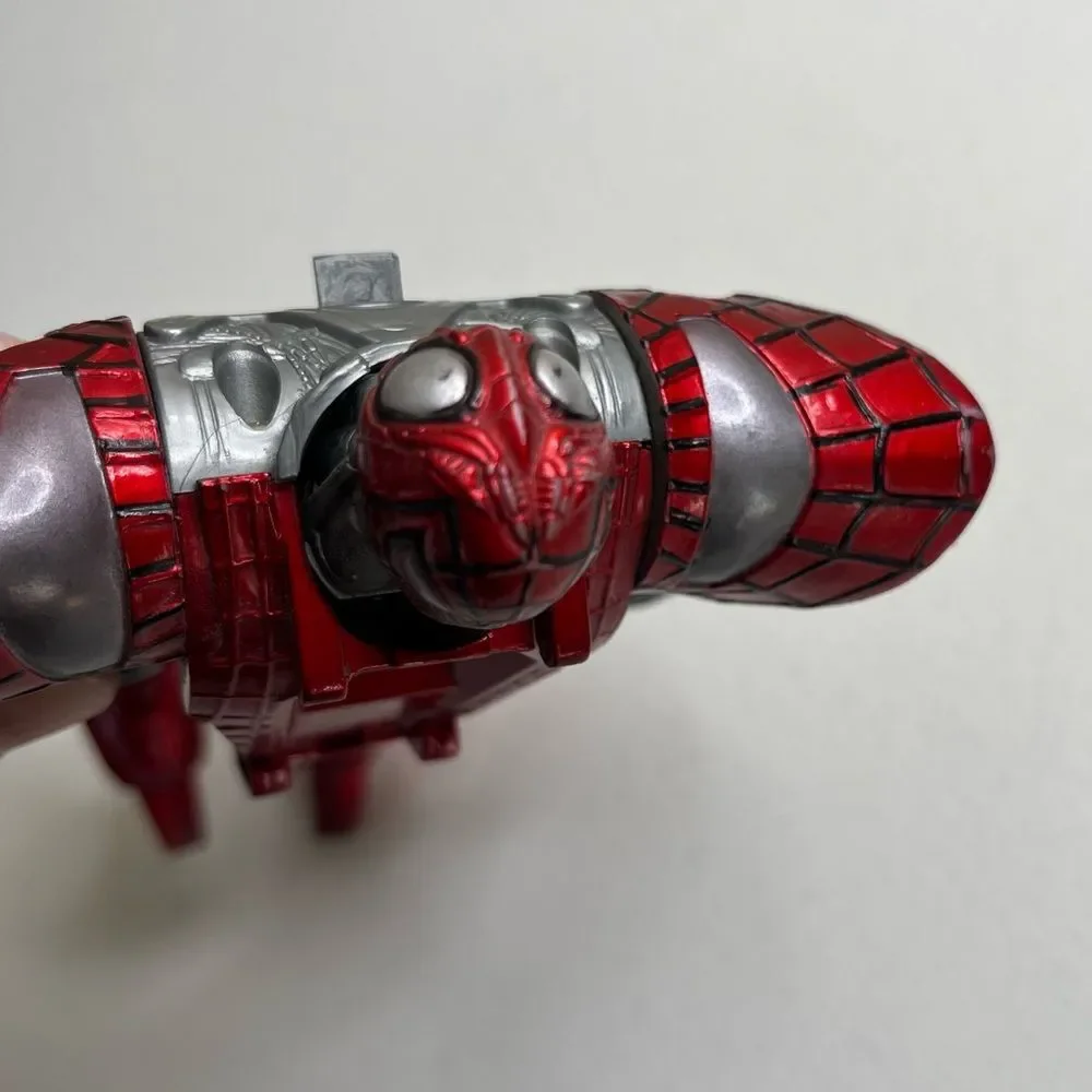 Toy Biz Marvel MegaMorphs 2005 Spider Man Transforming Figure Incomplete READ